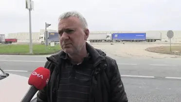 Rize yeni yan yol inşaatı sırasında çekilen fotoğraf