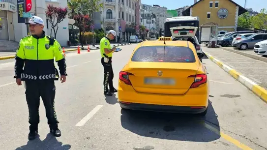 Bandırma trafik denetim fotoğrafı