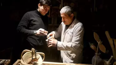 Mikail Fırat’ın ahşap sanat eserleri