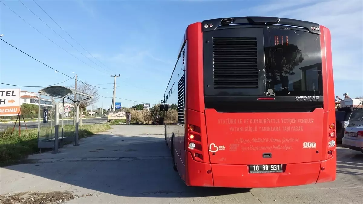 Edremit’te Babadan Kızına Güvenli Geçiş İçin Tasarlanan Yenilikçi Durak