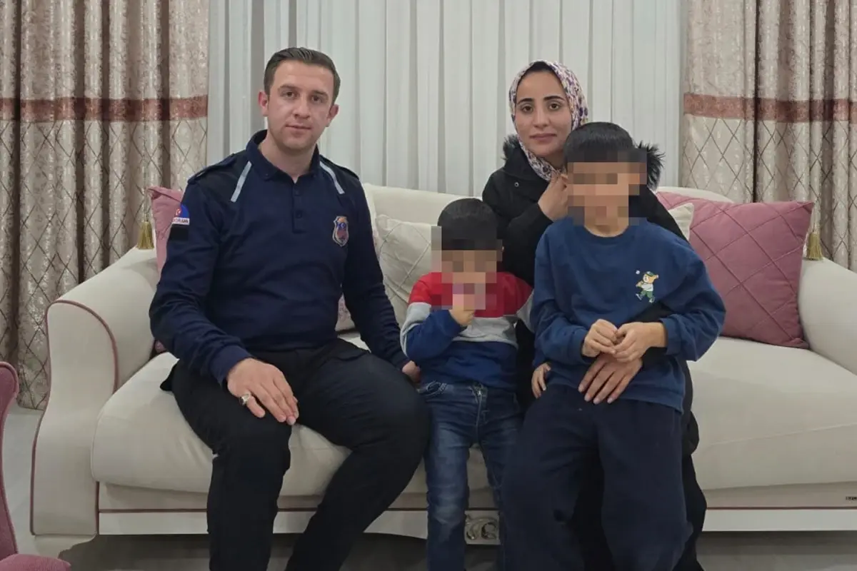 Cezaevi Personeli, Kazazedeye Evinde Konuk Olup Destek Sağladı