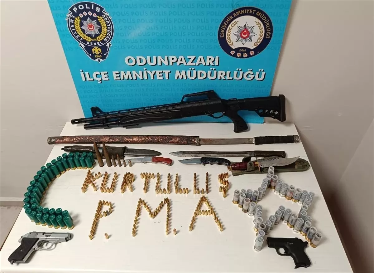 Eskişehir’de İş Yerinde Bulunan Ruhsatsız Silah Sonrası Tutuklama Kararı