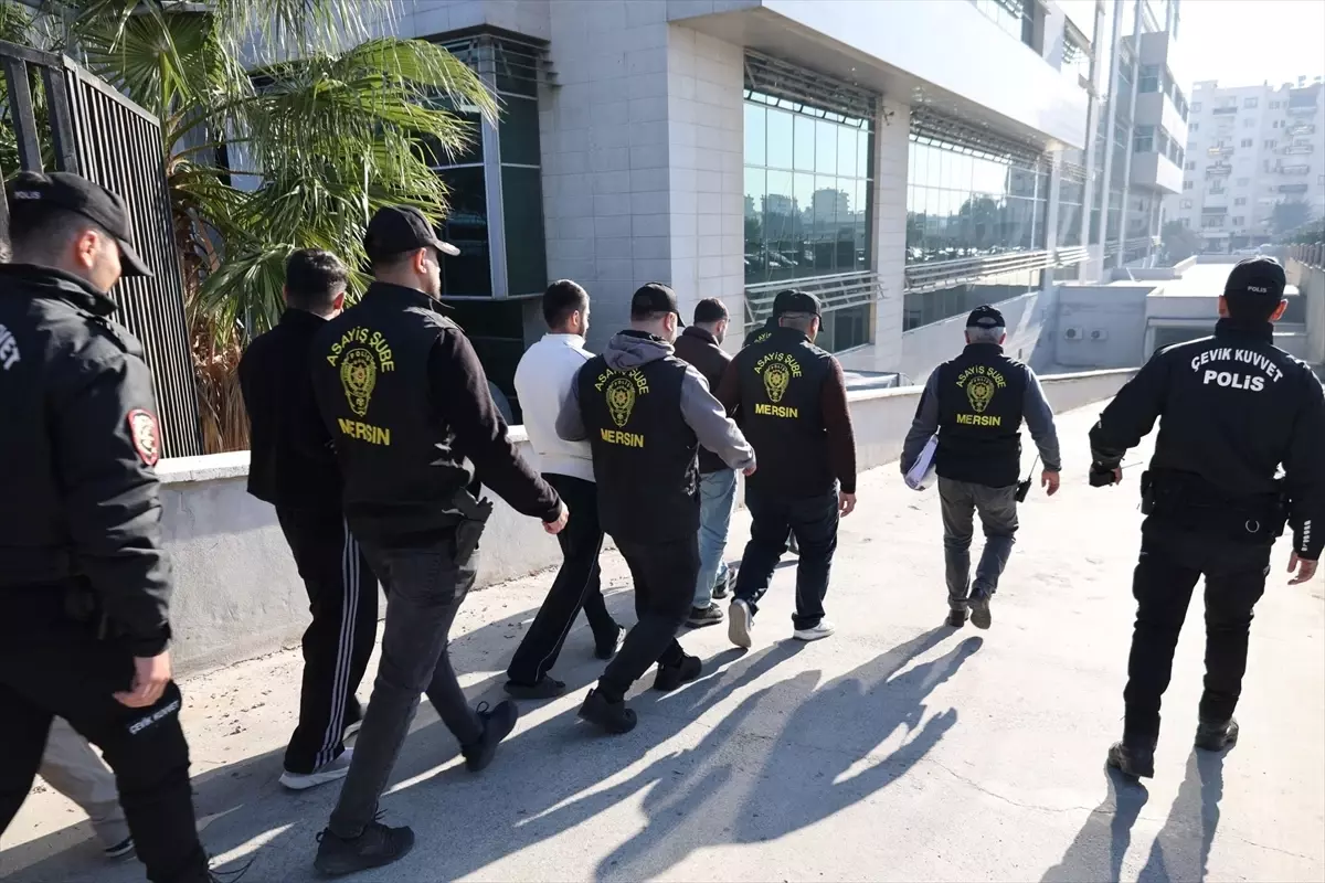 Mersin’de Paravan Şirket Operasyonu: 10 Şüpheli Tutuklandı