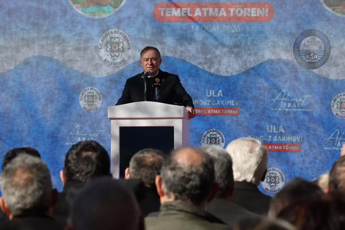 Ula'da 65 Kapasiteli Gündüz Bakımevi'nin Temel Atma Töreni Gerçekleşti