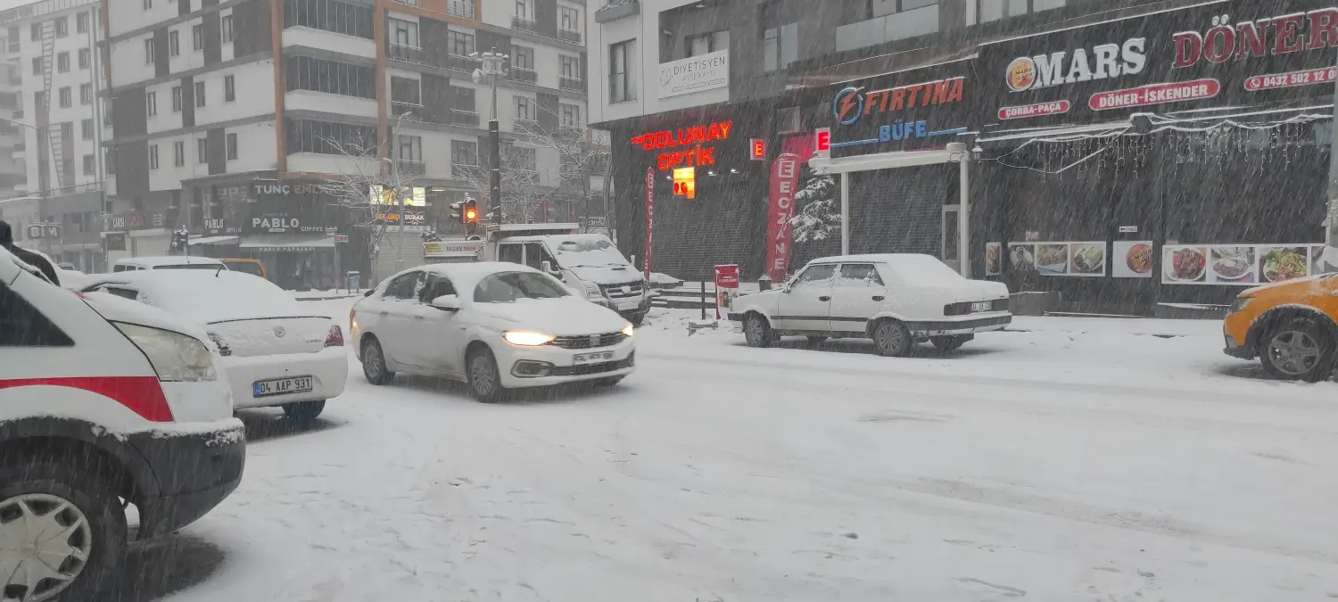Van’da Şiddetli Kar Yağışı 296 Köyü ve Okulları Etkiledi