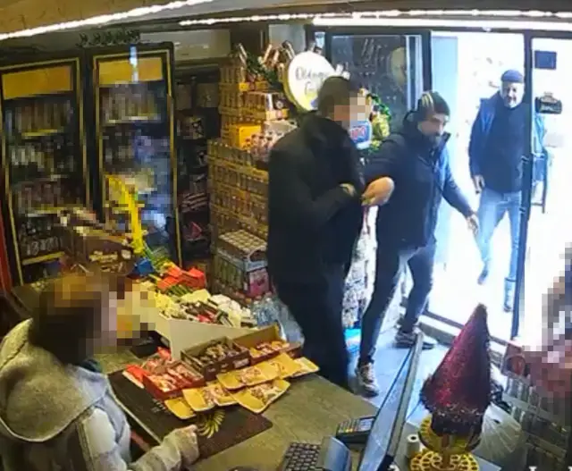 Yakalanan şüpheli B.A.