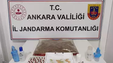 Operasyon sırasında ele geçirilen maddeler