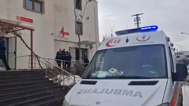 Olay yerinde polis incelemesi