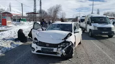 Kaza sonrası araçların konumu