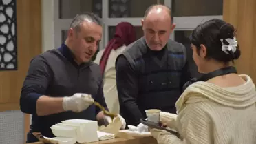 Öğrencilere ikram edilen herle paketleri