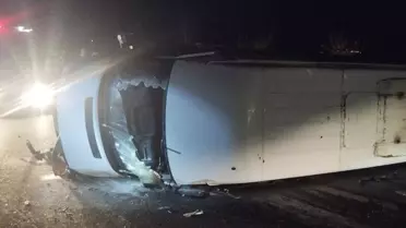 Kırıkhan kazasında araçların çarpışması