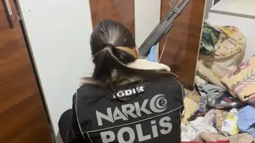 Operasyon sonrası ele geçirilen maddeler