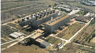 İstanbul Doğalgaz Santrali yeni üniteler iç mekan fotoğrafı