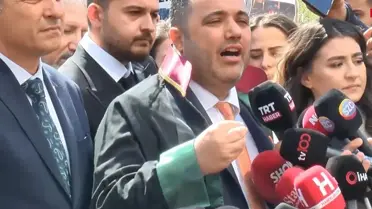 Protesto sırasında çekilmiş fotoğraf