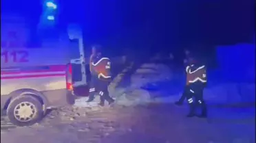 Kars'ta bebek taşıma ekibi