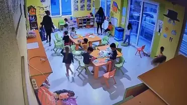 Kreşte şiddet iddiasıyla ilgili görsel