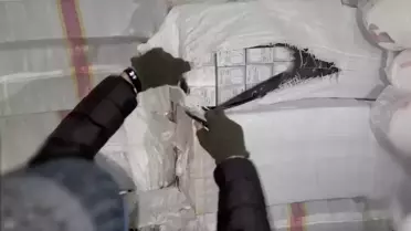 Ele geçirilen kaçak sigara paketleri