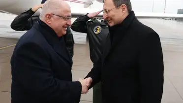 Bakan Güler ve Büyükelçi Turan Berlin'de görüşüyor