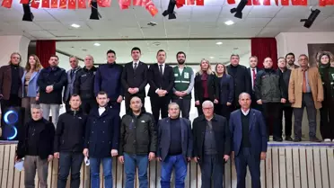 Seminerde sunum yapan uzman