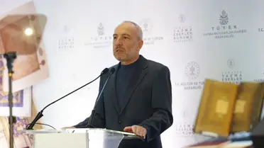 Mushaf-ı Şerif sergi ortamında