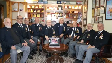 AA Yılın Kareleri yarışmasında Kıbrıs Gazileri fotoğrafı