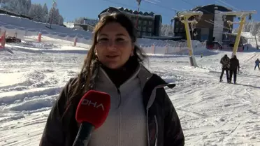 Uludağ kayak pistleri ve oteller