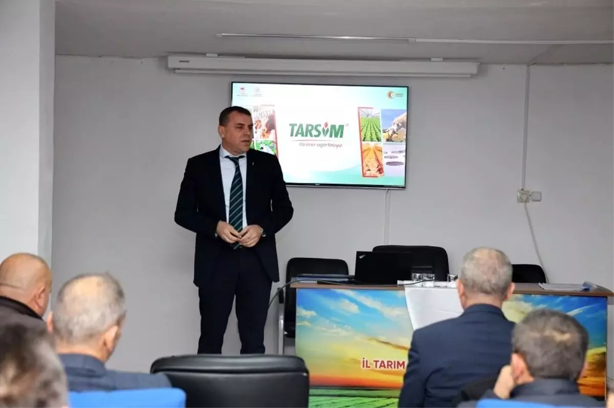 Bilecik’te TARSİM Bilgilendirme Toplantısı: 248 Çiftçi Tarım Sigortasını İnceliyor