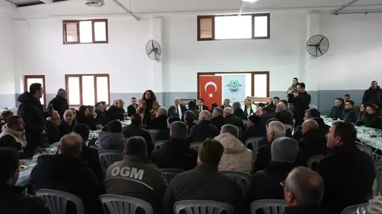 Çömlekköy Barajı inşaatı