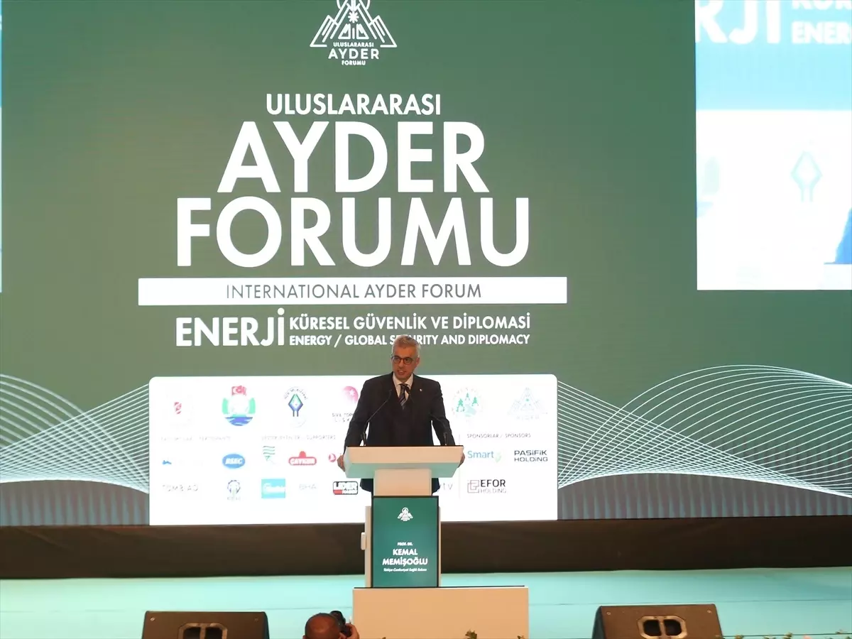 Rize'de Uluslararası Ayder Enerji Forumu Gerçekleşti