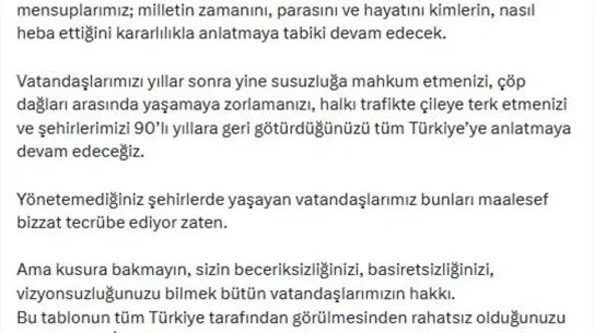 Şehirlerde su krizi fotoğrafı