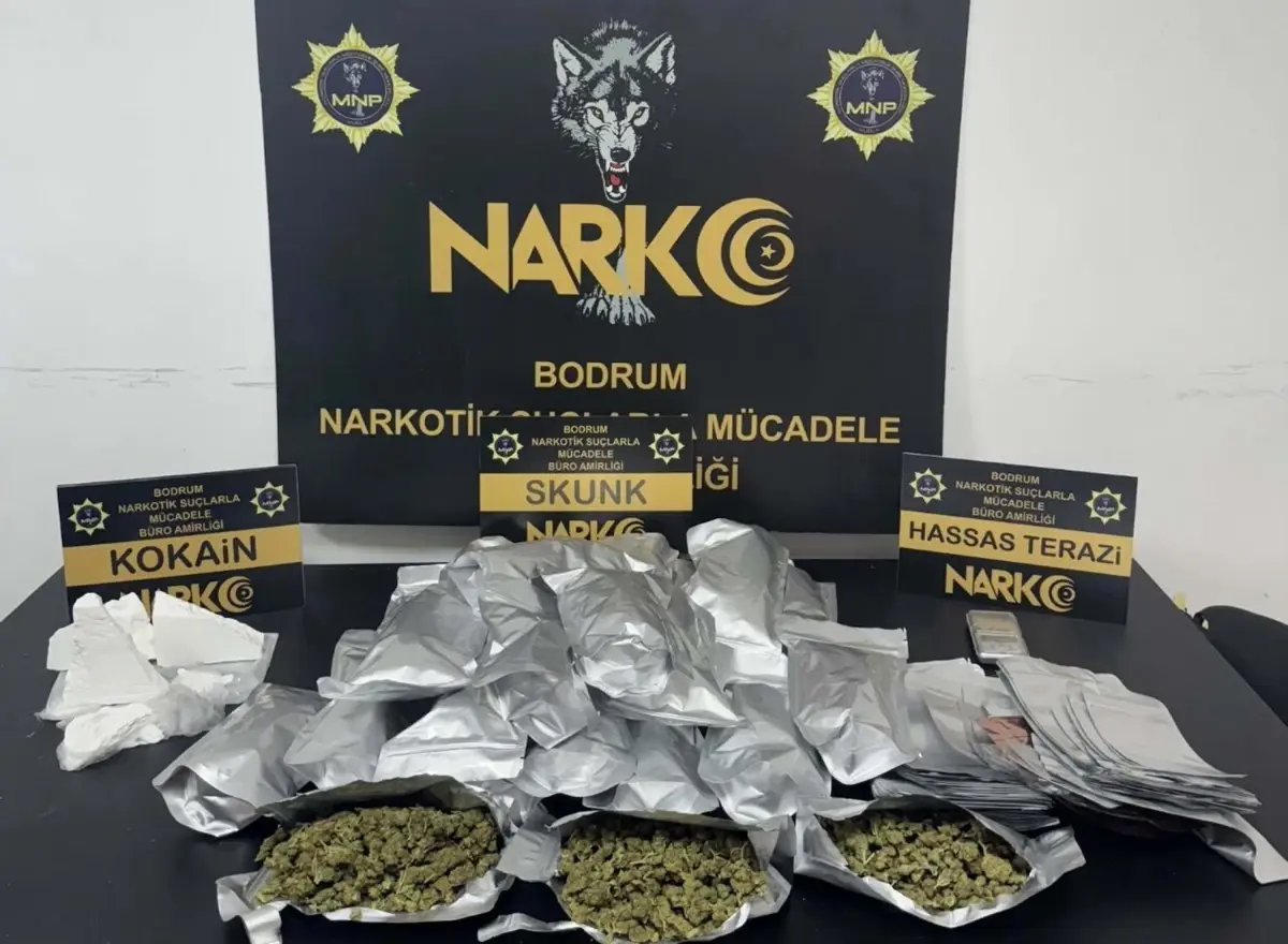 Bodrum’da Büyük Uyuşturucu Operasyonu: 3 Sanık 22 Yıl 6 Ay Hapis Cezası Aldı