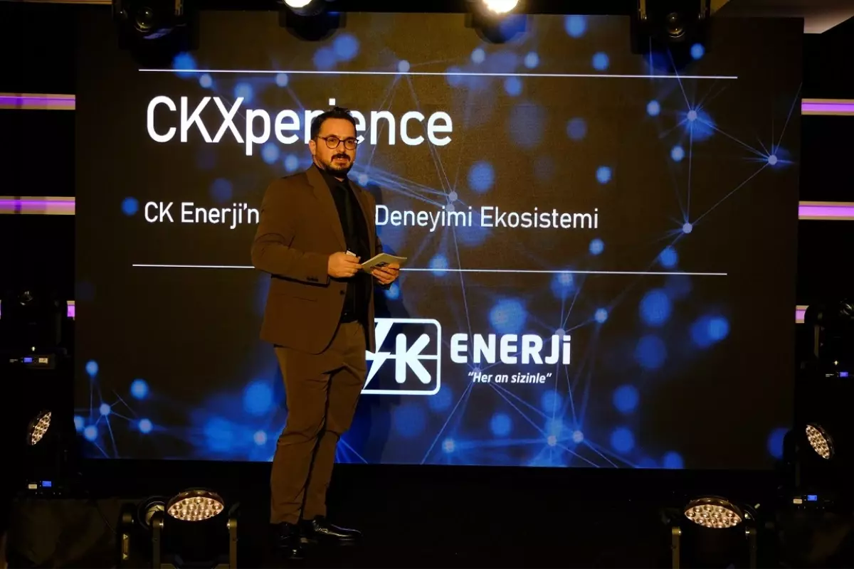 CK Enerji, CX Awards Turkey 2026'da Büyük Düşünce Ödülü'nü Kazandı