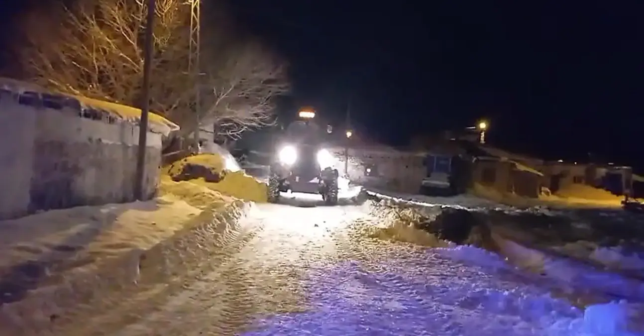 Damdan Düşen Genç, Kar Fırtınasında Hayatta Kaldı