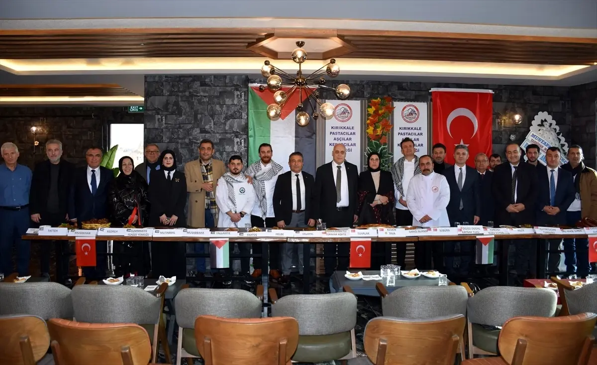 Kırıkkale'de Filistin Mutfağını Tanıtan Gastronomi Buluşması