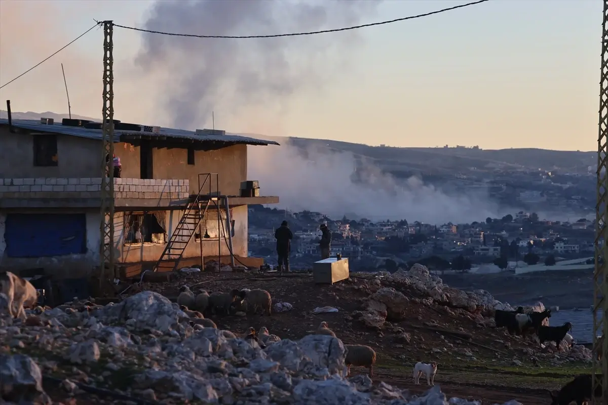 İsrail Ordusu, Ateşkesi İhlal Ederek Lübnan'ın Bekaa Bölgesine Hava Saldırısı Düzenledi