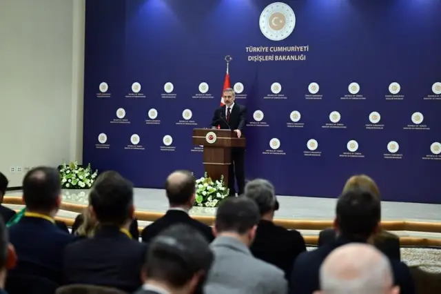 Mısır temsilcileriyle görüşme