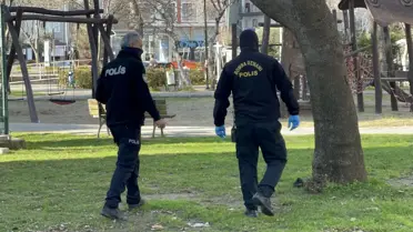 Patlamamış mühimmatın polis tarafından incelenmesi