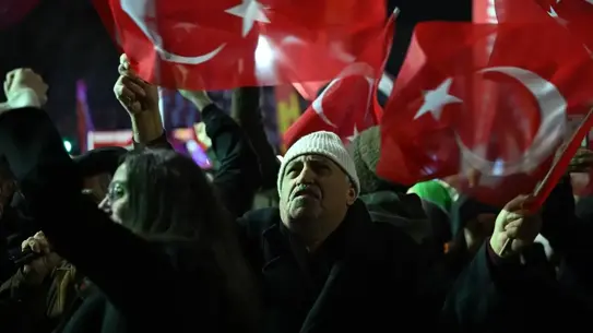 Özgür Özel'in Beşiktaş'ta verdiği konuşma