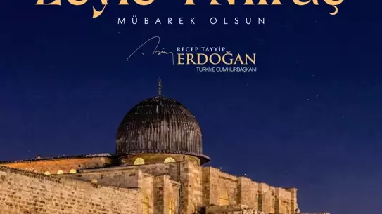 Miraç Kandili kutlama görseli