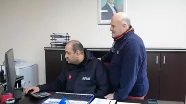 AFAD yetkilileri ‘Yılın Kareleri’ oylamasında seçilen fotoğraf