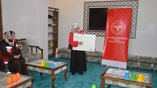 ODES projesi kapsamında çocuklara verilen sağlık eğitimi