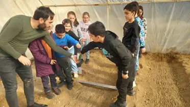 Serada tohum ekimi anı