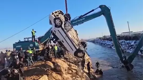 Tel Abyad’da bulunan cesedin fotoğrafı