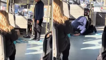 Namaz videosundan bir kare