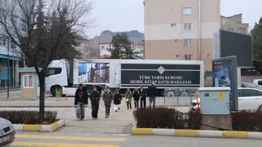 Mobil tarih kitapları tırı Çankırı’da
