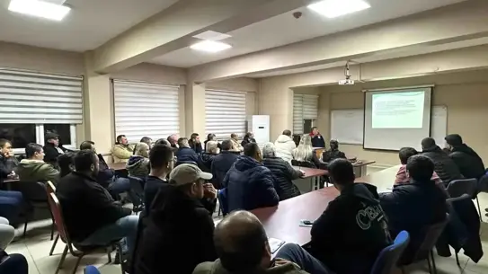 Sürü yöneticisi kursundan bir eğitim anı