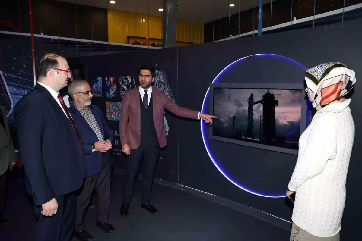 Rektör Hacımüftüoğlu, Bilim Erzurum’da Uzay Sergisini İnceledi ve Gençlere İlham Verdi