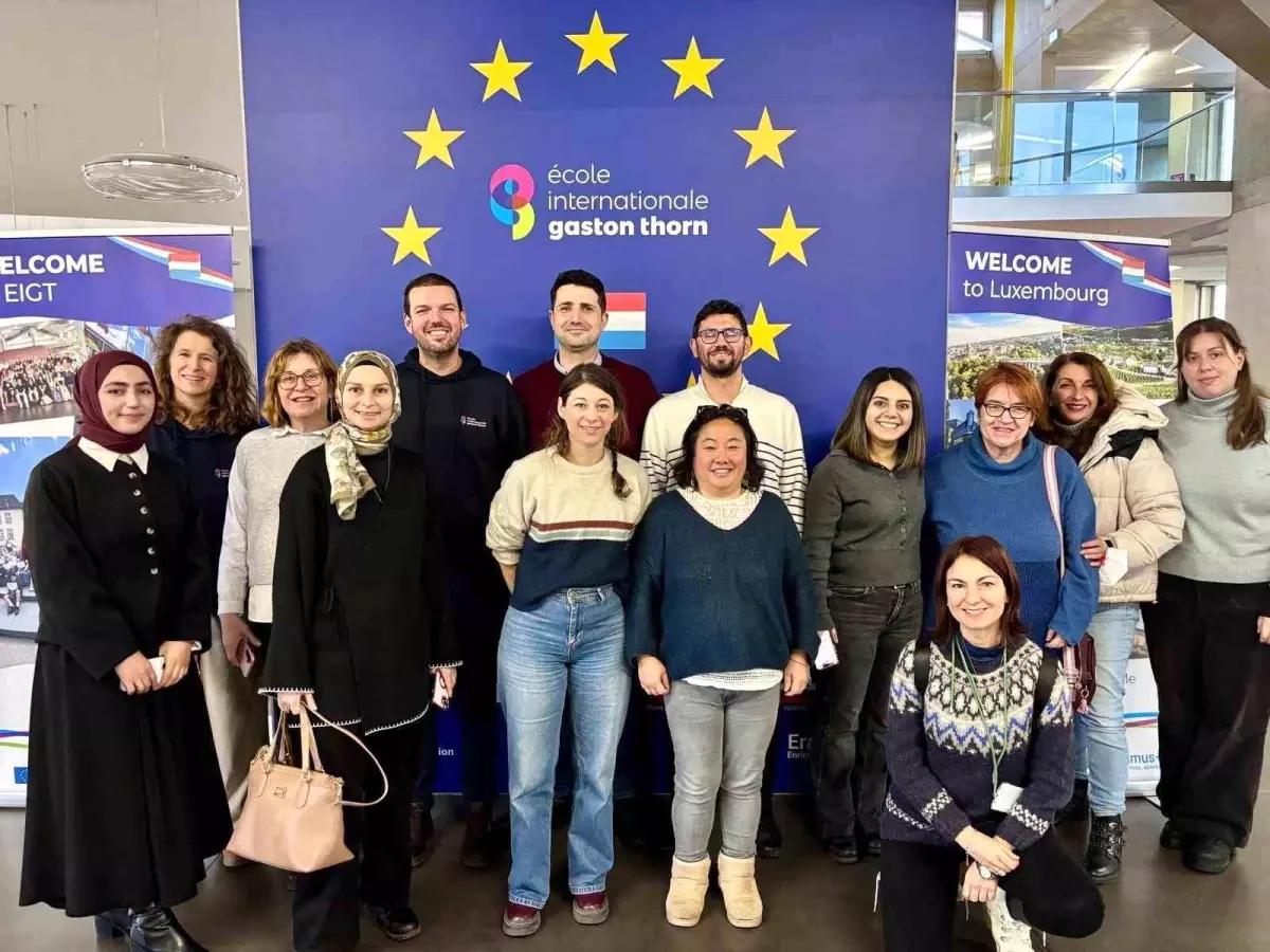 Hınıs'tan 5 Öğretmen Erasmus+ ile Lüksemburg'da İklim Değişikliği Eğitimi Alıyor
