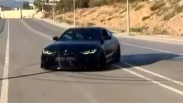 Mersin drift olayının fotoğrafı