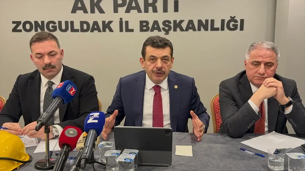 AK Parti Zonguldak Milletvekilleri TTK Kapatılmayacağını Vurguladı